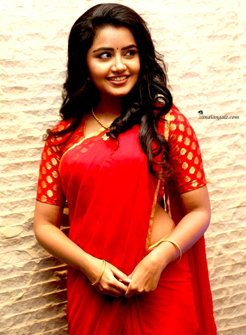 Anupama Parameswaran – Lovely babe in saree