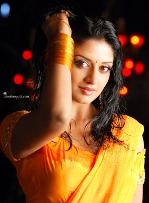 Vimala Raman - Hot yellow saree